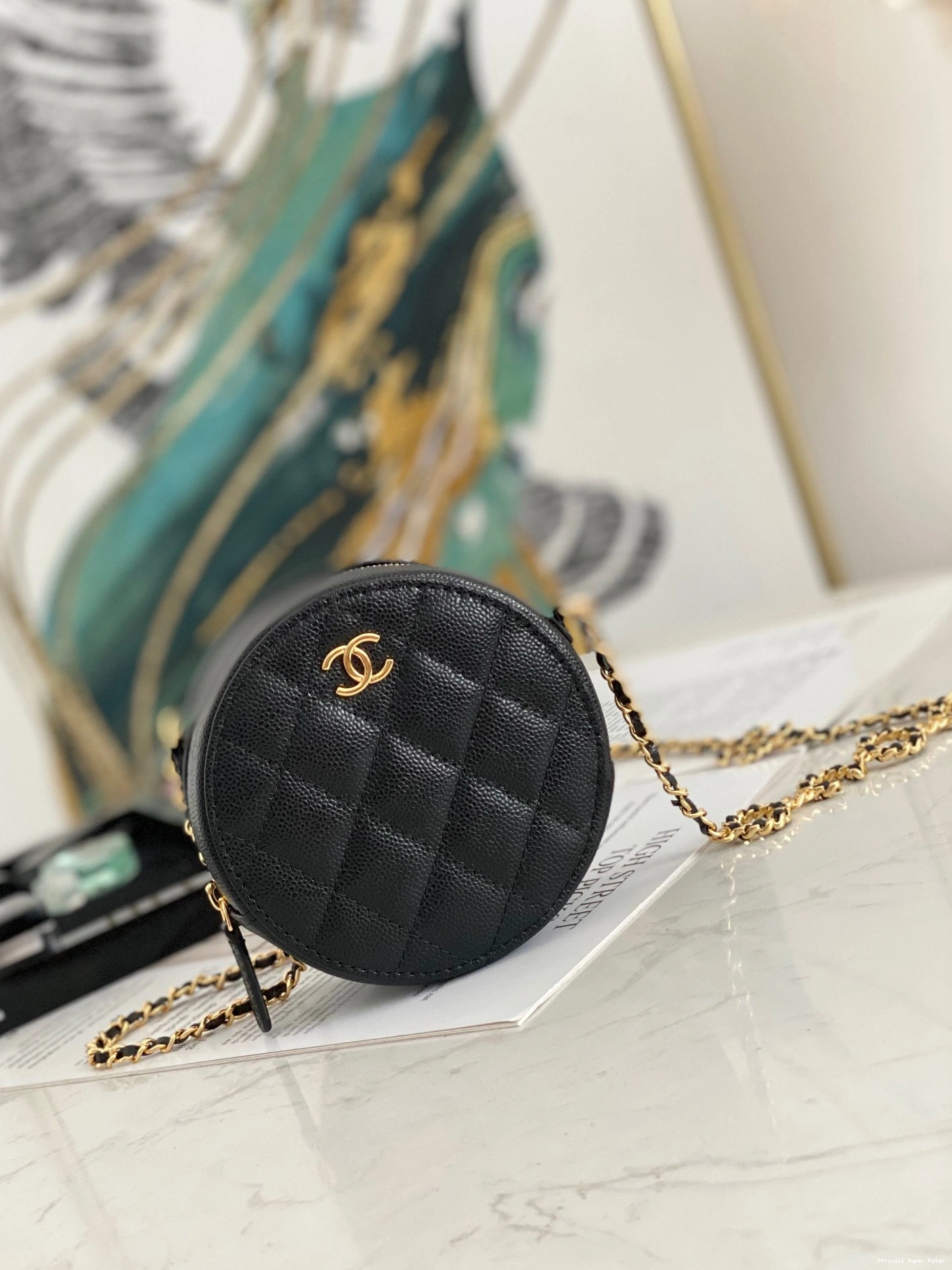 HyperPeter CHANEL ROUND BAG 0730
